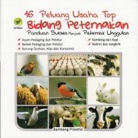 16 PELUANG USAHA TOP BIDANG PETERNAKAN