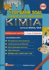 1700 BANK SOAL BIMBINGAN PEMANTAPAN KIMIA UNTUK SMA/MA