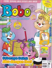 Bobo 38/ Desember 2023: Teman Bermain dan Belajar