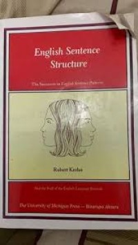 ENGLISH SENTENCE STRUCTURE