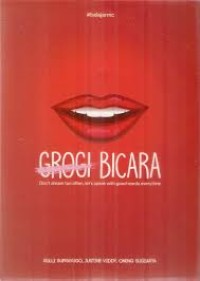 GROGI BICARA: DON'T DREAM TOO OFTEN, LET'S SPEAK WITH GOOD WORDS EVERYTIME