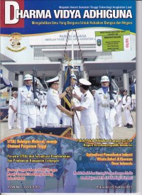 DHARMA VIDYA ADHIGUNA Edisi ke-15 Tahun 2015:Pokok - Pokok Kebijakan Transportasi Laut NKRI