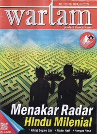 Wartam: Jendela Hindu Dharma Edisi 110/Th.10/ April 2024: Menakar Radar Hindu Milennial