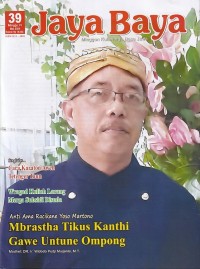 Jaya Baya 39 Minggu IV Mei 2024: Mbrastha Tikus Kanthi Gawe Untune Ompong