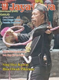 Jaya Baya 10 Minggu I November 2023: Sing Ora Kuat Bisa Owah Pikirane