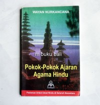 Pokok-Pokok Ajaran Agama Hindu