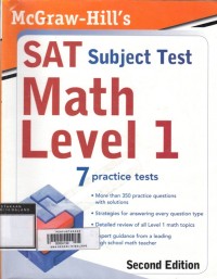 SAT SUBJECT TEST MATH LEVEL 1