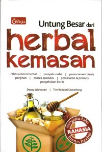 UNTUNG BESAR DARI HERBAL KEMASAN