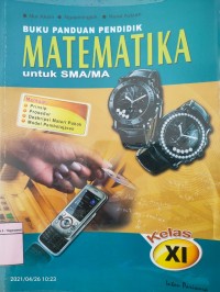 BUKU PANDUAN PENDIDIK MATEMATIKA UNTUK SMA/ MA KELAS XI
