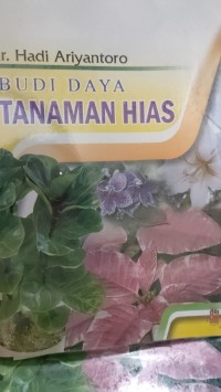 BUDI DAYA TANAMAN HIAS