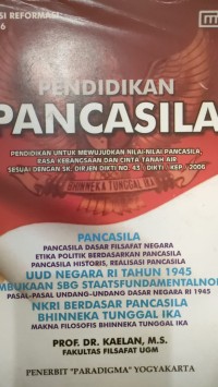 PENDIDIKAN PANCASILA