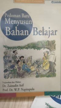 PEDOMAN BARU MENYUSUN BAHAN BELAJAR