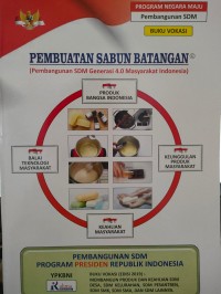PEMBUATAN SABUN BATANGAN