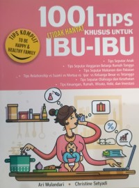 1001 TIPS [TIDAK HANYA] KHUSUS IBU - IBU