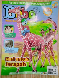 Bobo 11/ Juni 2023: Hari Untuk Jerapah