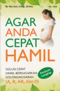 AGAR ANDA CEPAT HAMIL