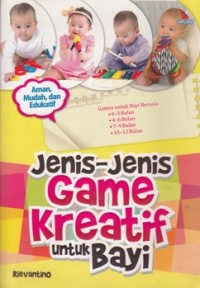 JENIS - JENIS GAME KREATIF UNTUK BAYI