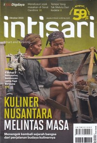Intisari No.721 September 2022: KULINER NUSANTARA MELINTAS MASA