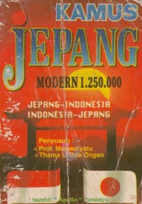 KAMUS JEPANG MODERN 1.250.000