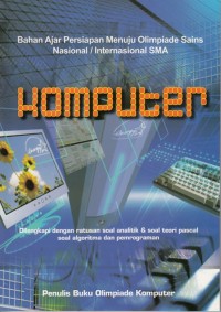 KOMPUTER: DILENGKAPI DENGAN RATUSAN SOAL ANALITIK & SOAL TEORI PASCAL - SOAL ALGORITMA DAN PEMROGAMAN