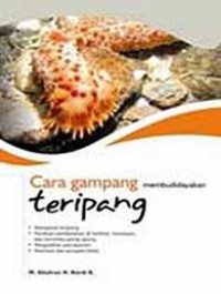 CARA GAMPANG MEMBUDIDAYAKAN TERIPANG